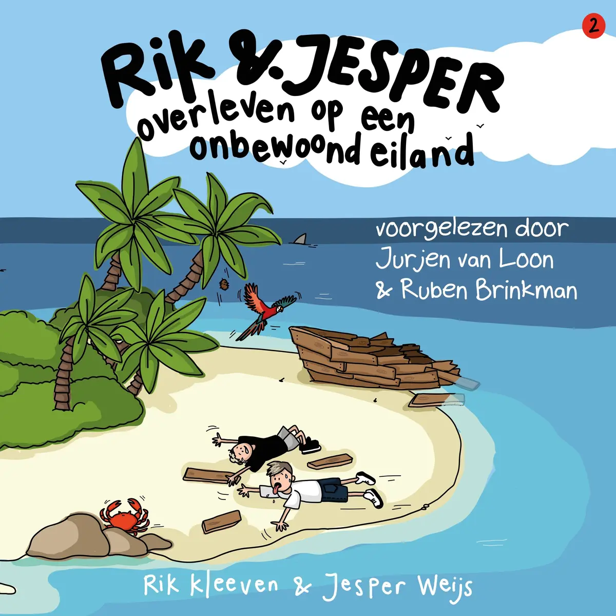 Rik en Jesper overleven op een onbewoond eiland - Rik Kleeven, Jesper Weijs 1