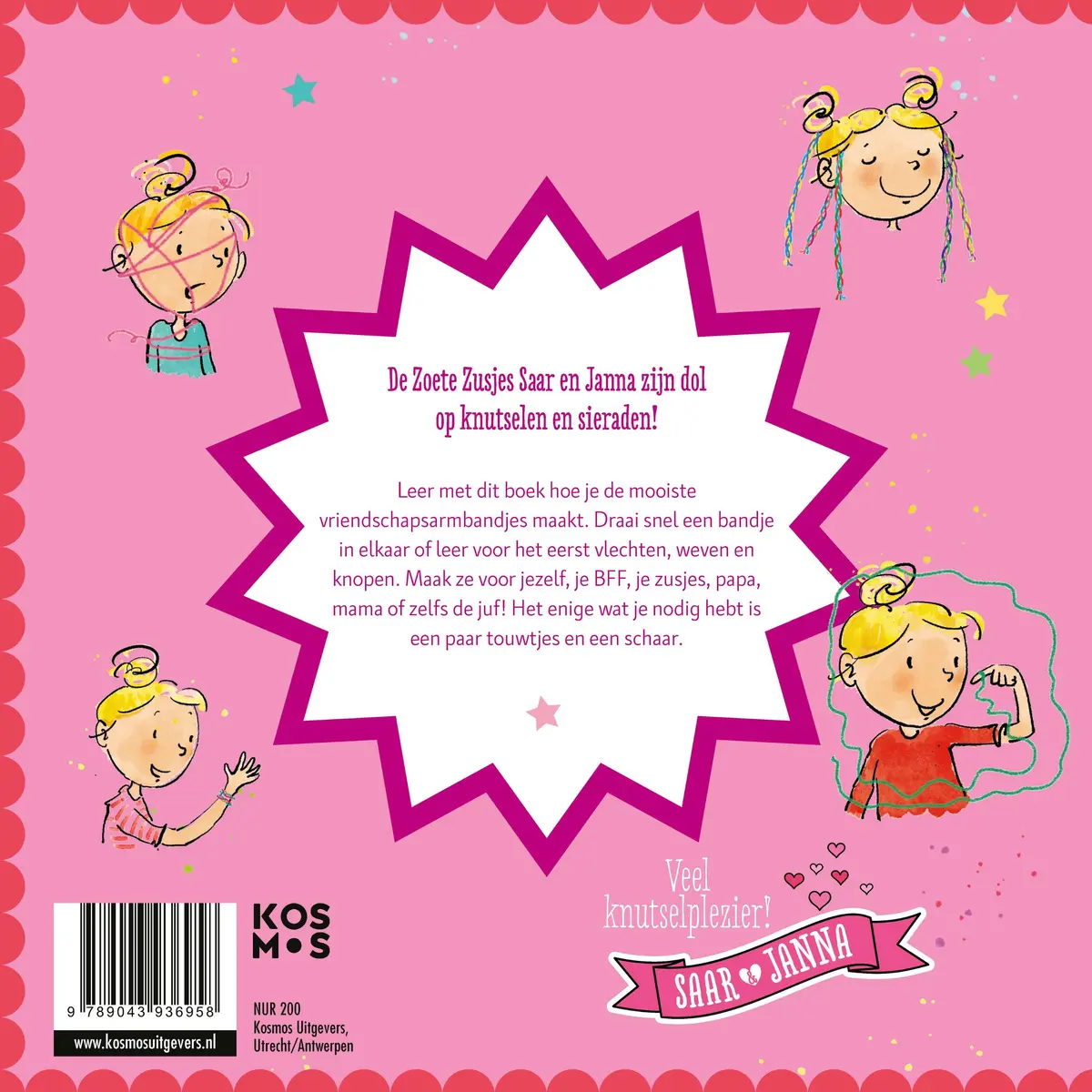 Knutselen met de Zoete Zusjes - vriendschapsarmbandjes - Hanneke de Zoete 2