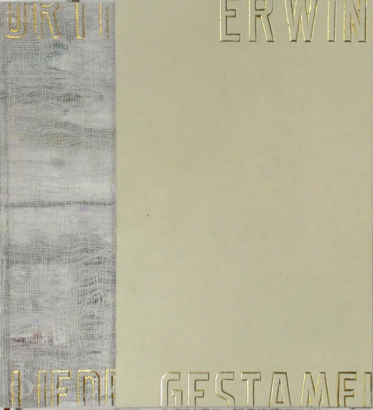 Gestameld liedboek [bibliofiele editie] - Erwin Mortier 1