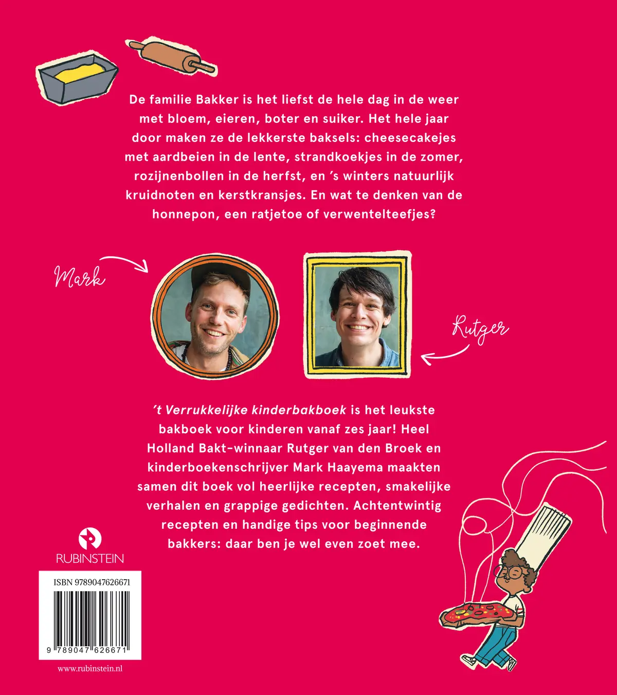 ’t Verrukkelijke kinderbakboek - Rutger van den Broek, Mark Haayema 2