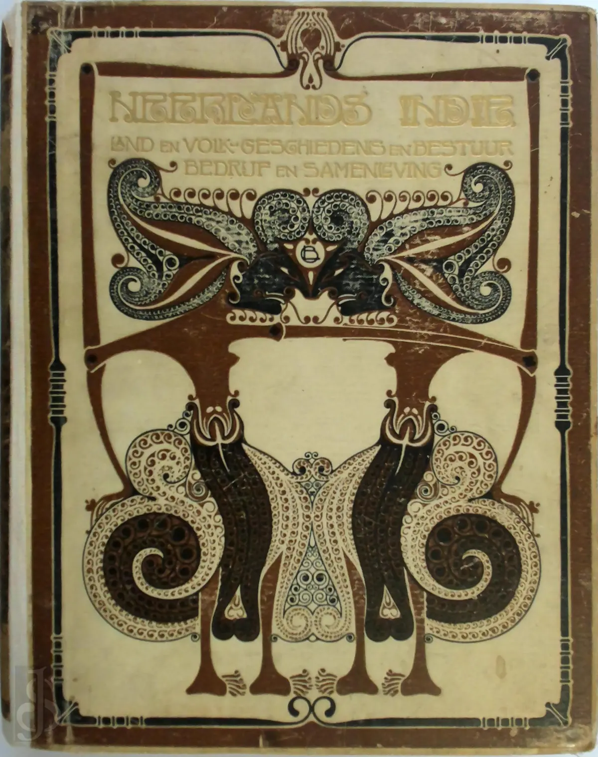 Neerlands Indië: land en volk, geschiedenis en bestuur, bedrijf en samenleving [2 dln] - H. Colijn 1