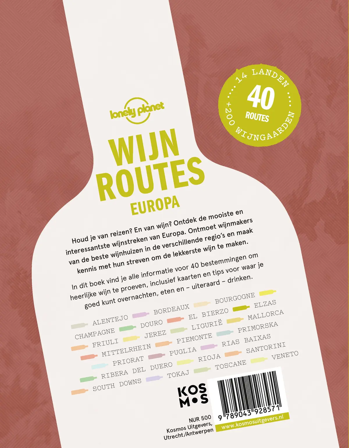 Wijnroutes Europa - Lonely Planet 2
