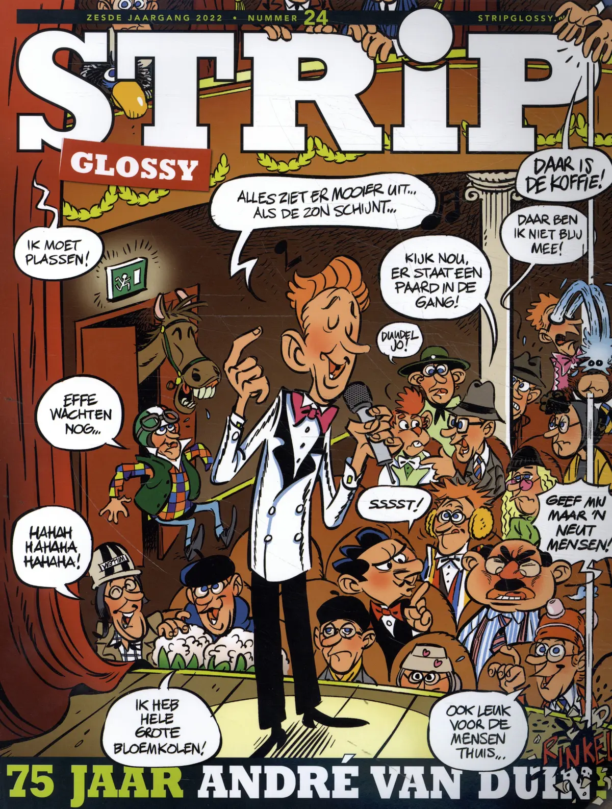 StripGlossy 24 - André van Duin, Margreet de Heer, Willem Ritstier, Meinte Strikwerda, Peter Beemsterboer 1