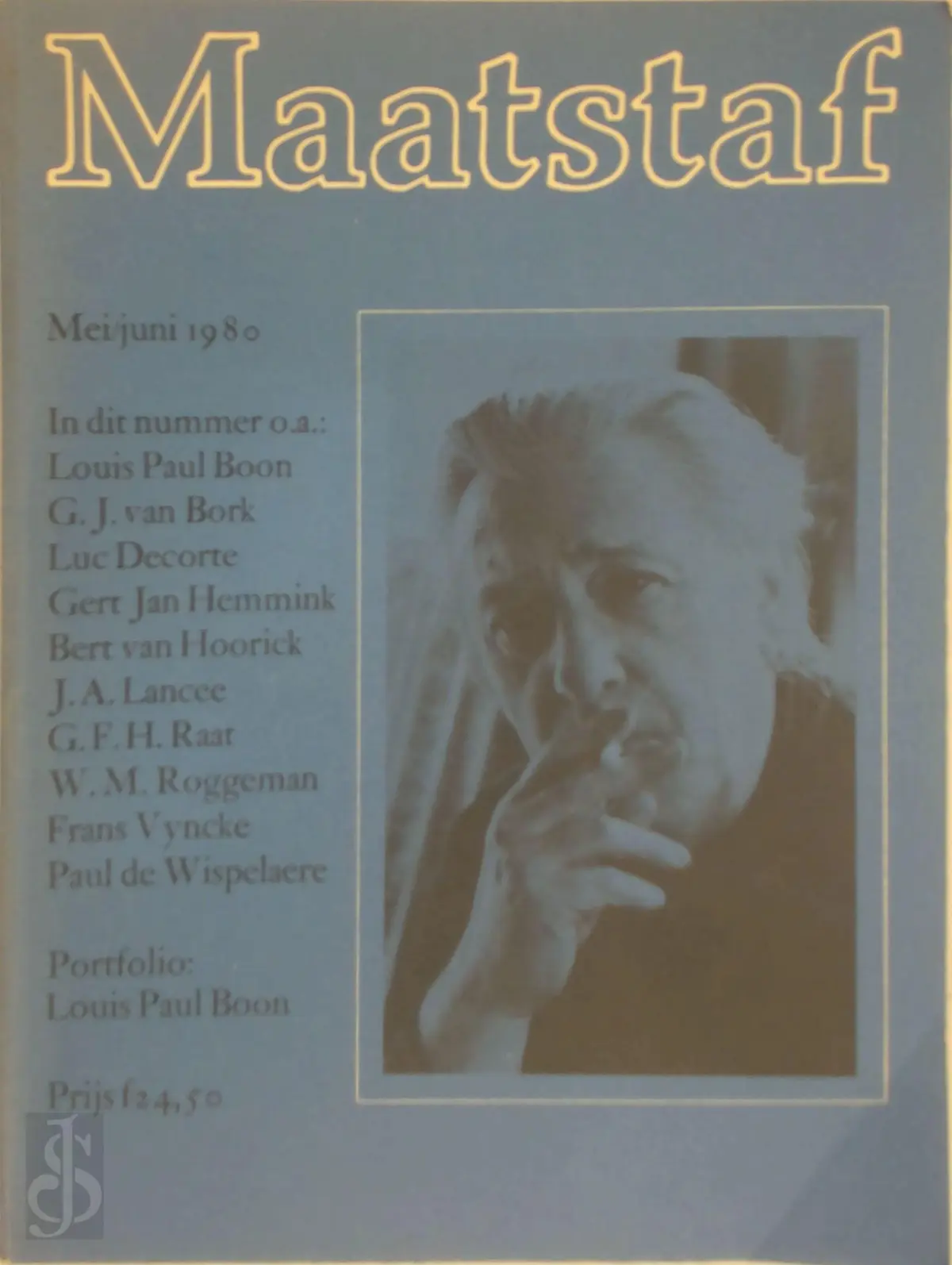 Maatstaf Mei/juni 1980 [cover Louis Paul Boon] - Unknown 1