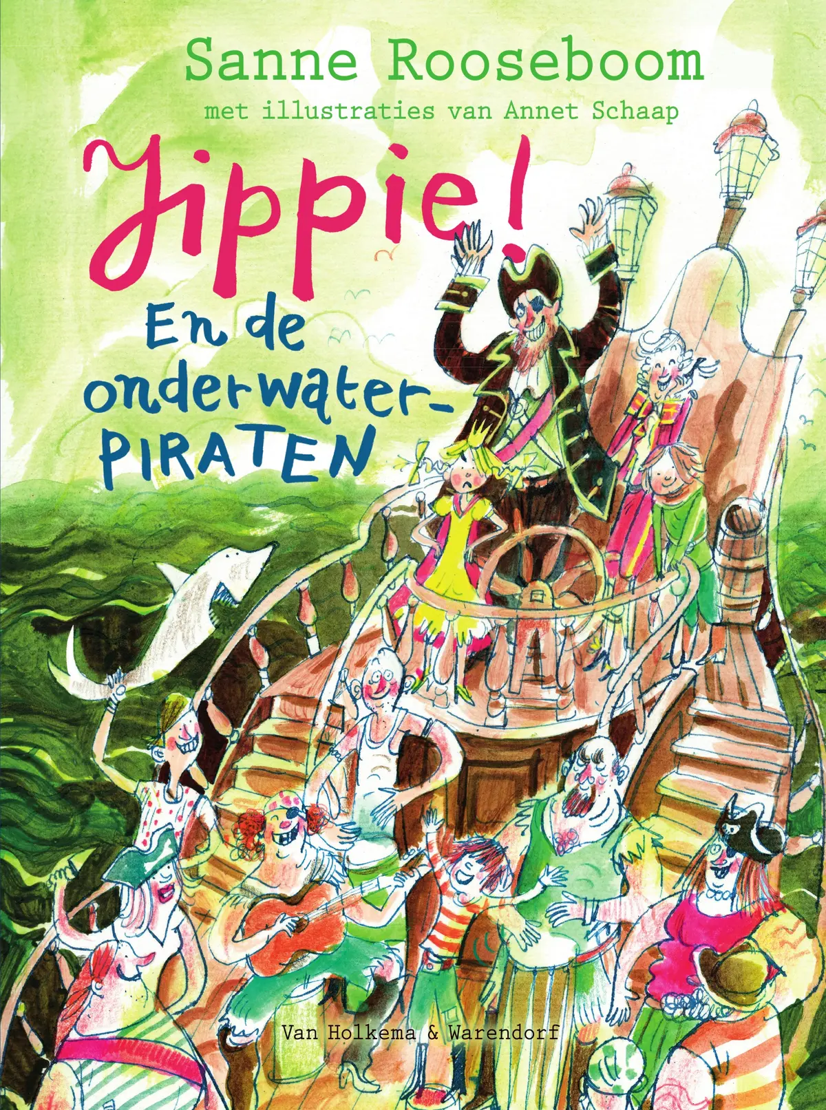 Jippie! En de Onderwaterpiraten - Sanne Rooseboom 1