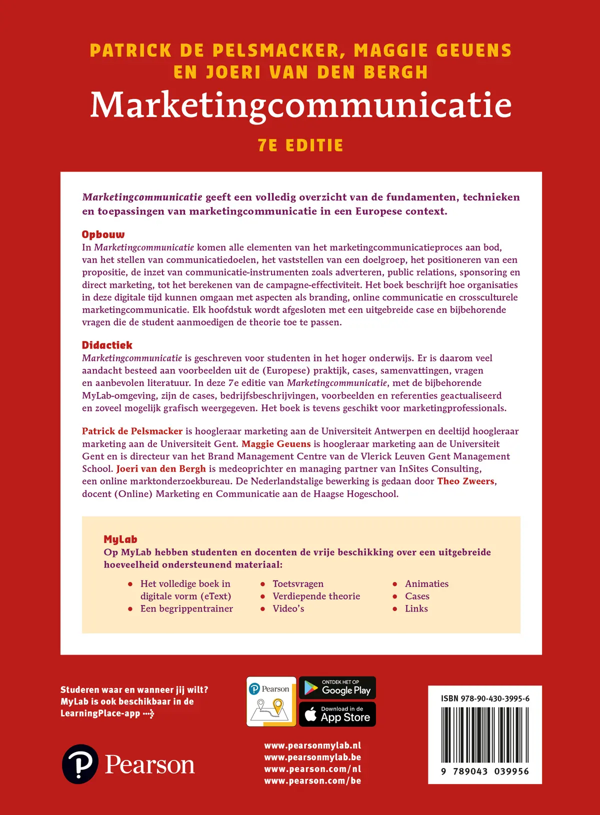 Marketingcommunicatie - Patrick De Pelsmacker, Maggie Geuens, Joeri Van Den Bergh 2