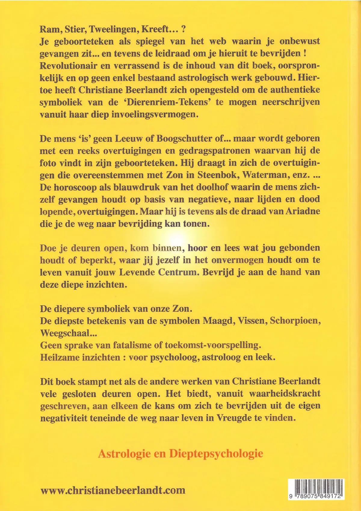 Bevrijdende astrologie - Christiane Beerlandt 2