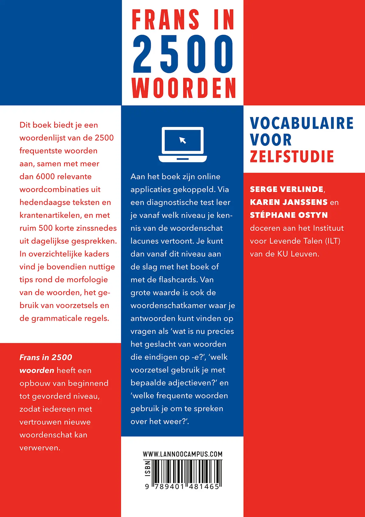 Frans in 2500 woorden - Serge Verlinde, Karen Janssens, Stéphane Ostyn 2