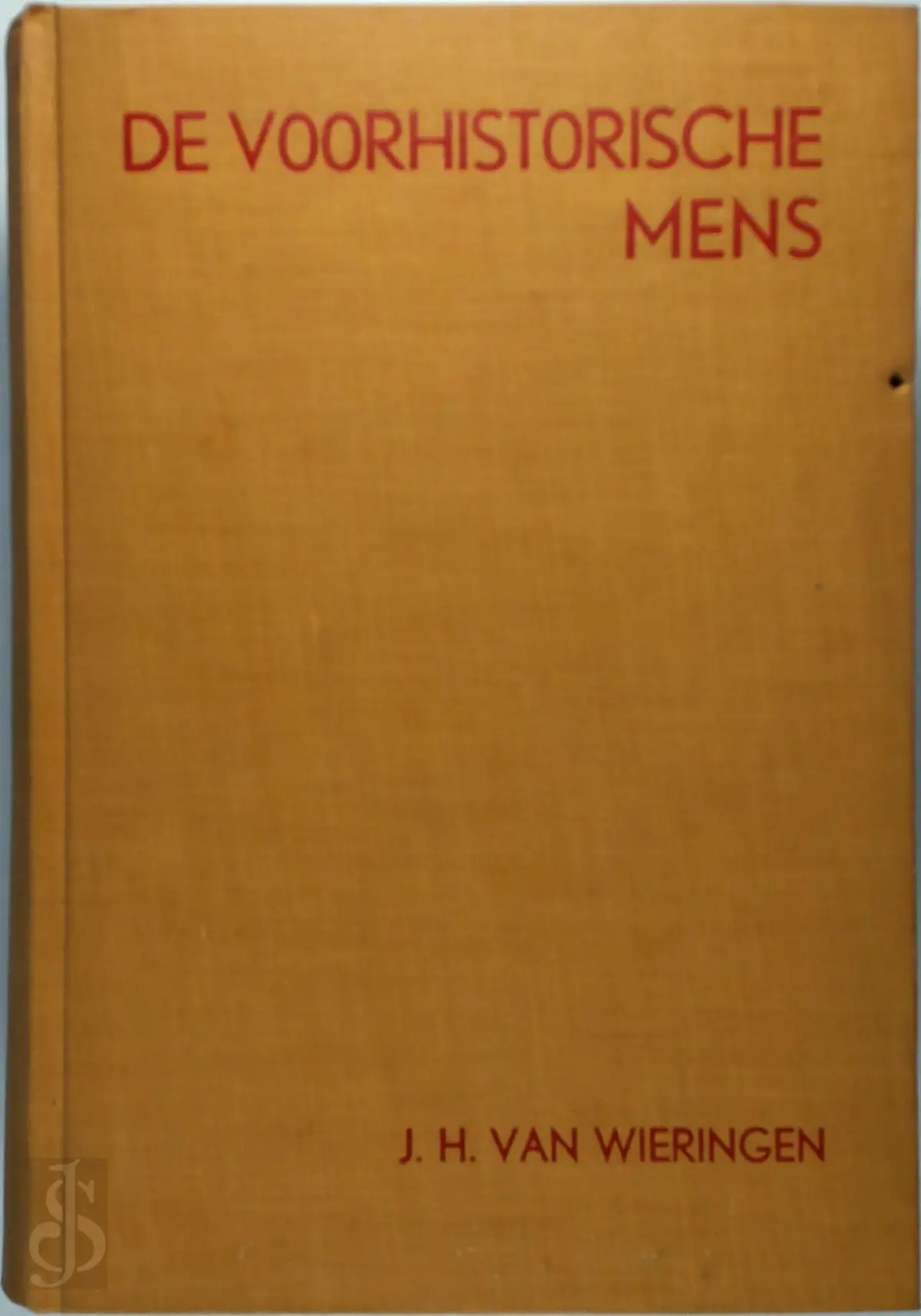 De voorhistorische mens - J.H. van Wieringen 1