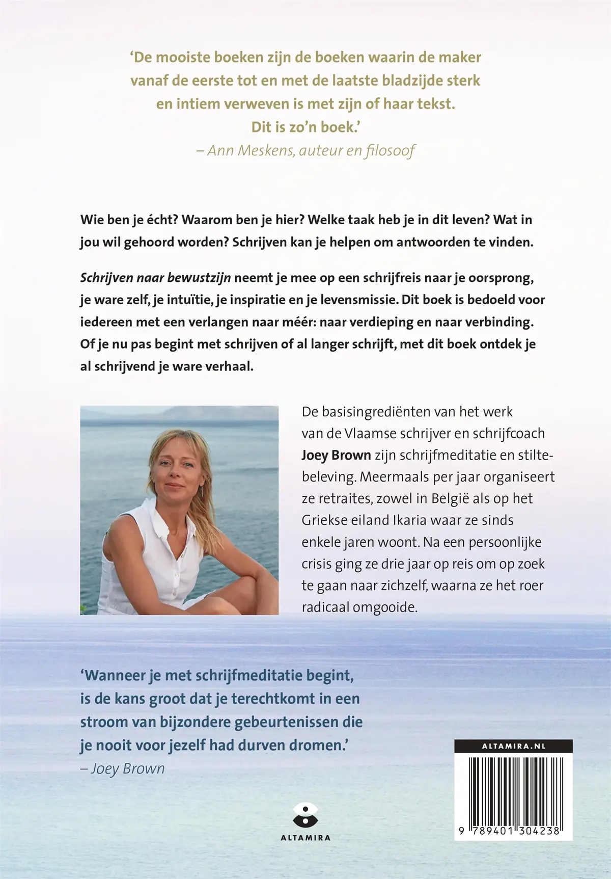 Schrijven naar bewustzijn - Joey Brown 2