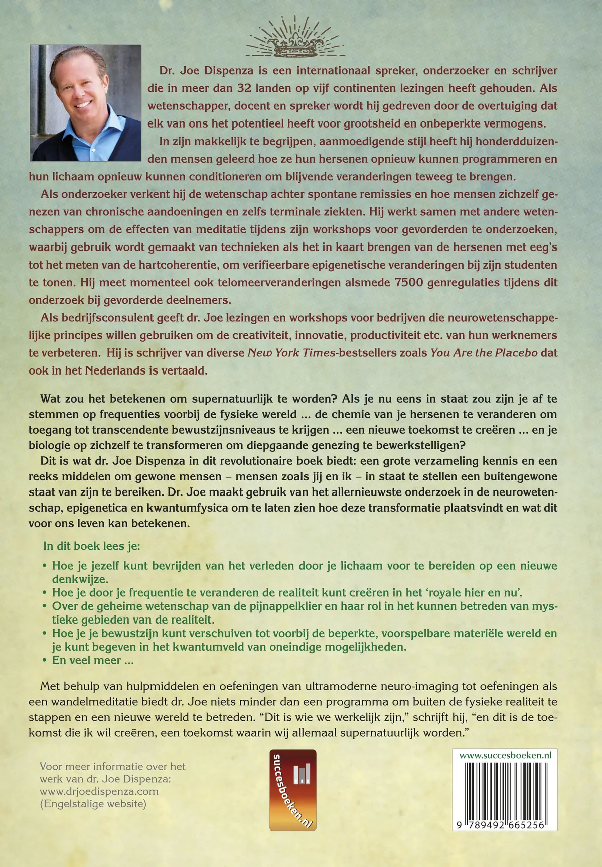 Becoming Supernatural Nederlandse editie - Joe Dispenza 2