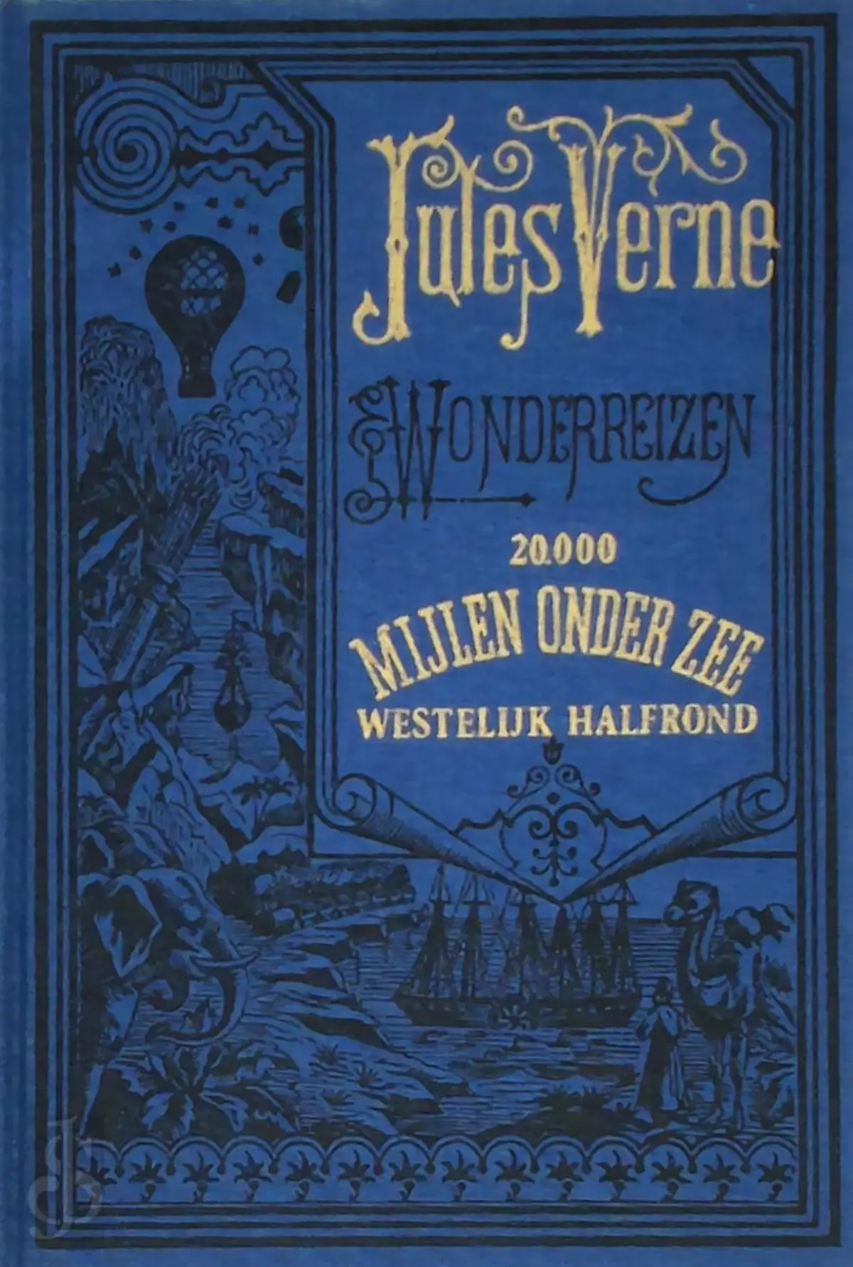 20.000 mijlen onder zee: westelijk halfrond - Jules Verne - (ISBN