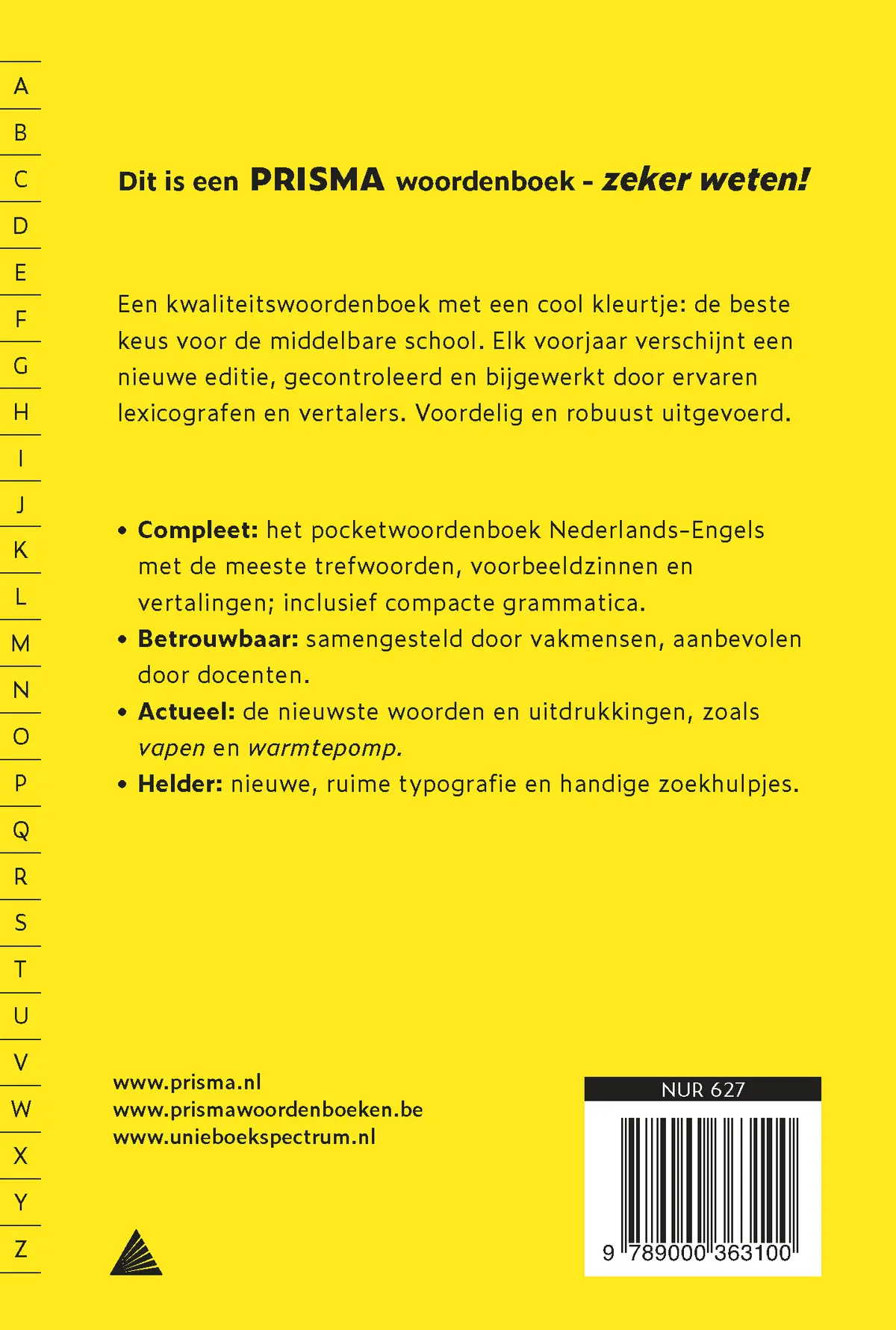 Prisma woordenboek Nederlands-Engels 2