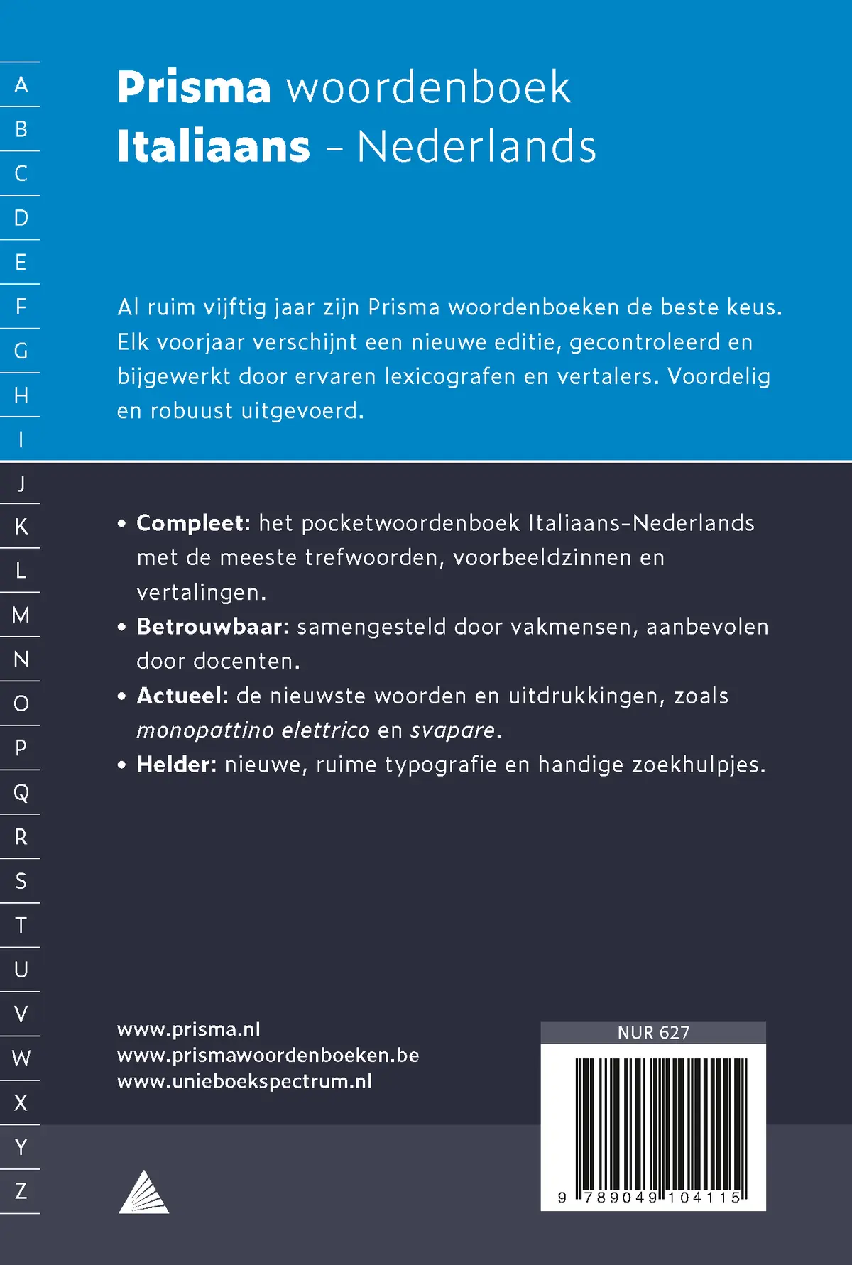 Prisma woordenboek Italiaans-Nederlands - L. Schram-Pighi 2