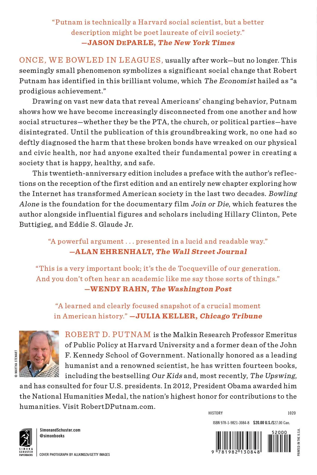 Bowling Alone: Revised and Updated - Robert D. Putnam 2