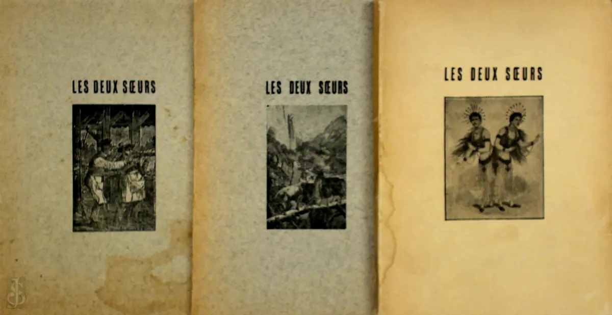 Les Deux Soeurs [1-3, Coll. compl.] - Christian Dotremont, Yves Bonnefoy, Paul Bourgoignie, André Breton, René Char, Achille Chavée, Paul Colinet, Robert Desnos, Fernand Dumont, Paul Eluard, Irène Hamoir, Jacques Hérold, Edouard Jaguer, René Magritte, Marcel Mariën, Louis Scutenaire, Yves Tanguy, Robert Willems, A.O. 1