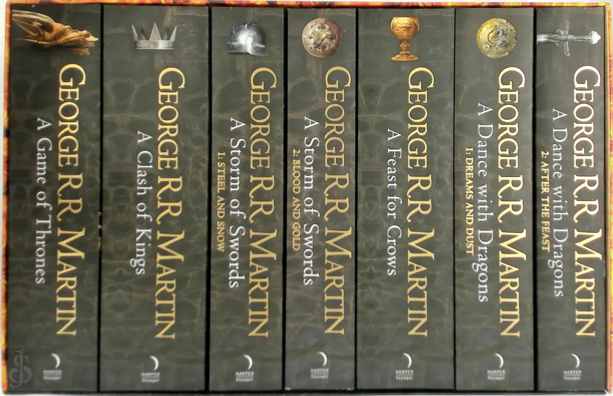 【ネット限定】 Song G Martin - G Martin - set box volume 7 fire and ice of 洋書