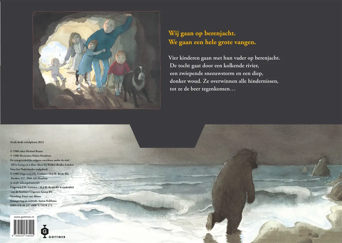 Vertelplaten Wij gaan op berenjacht - Helen Oxenbury 2