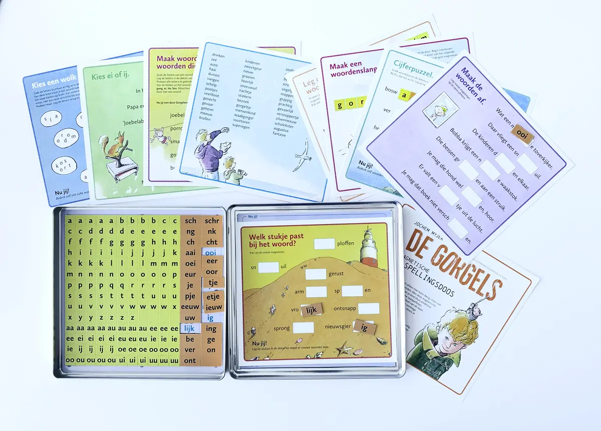 De Gorgels magnetische spellingsdoos - Jochem Myjer 2
