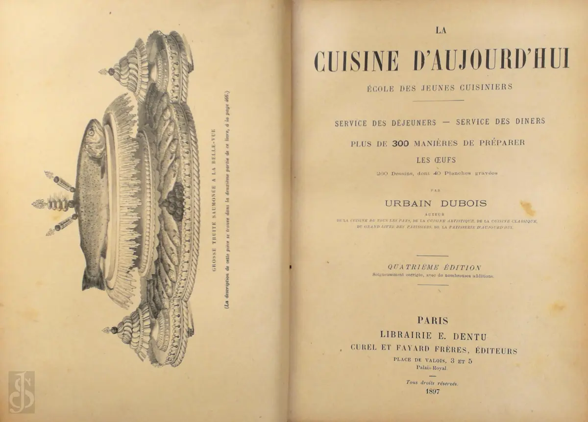 La cuisine d'aujourd'hui - Urbain Dubois 1
