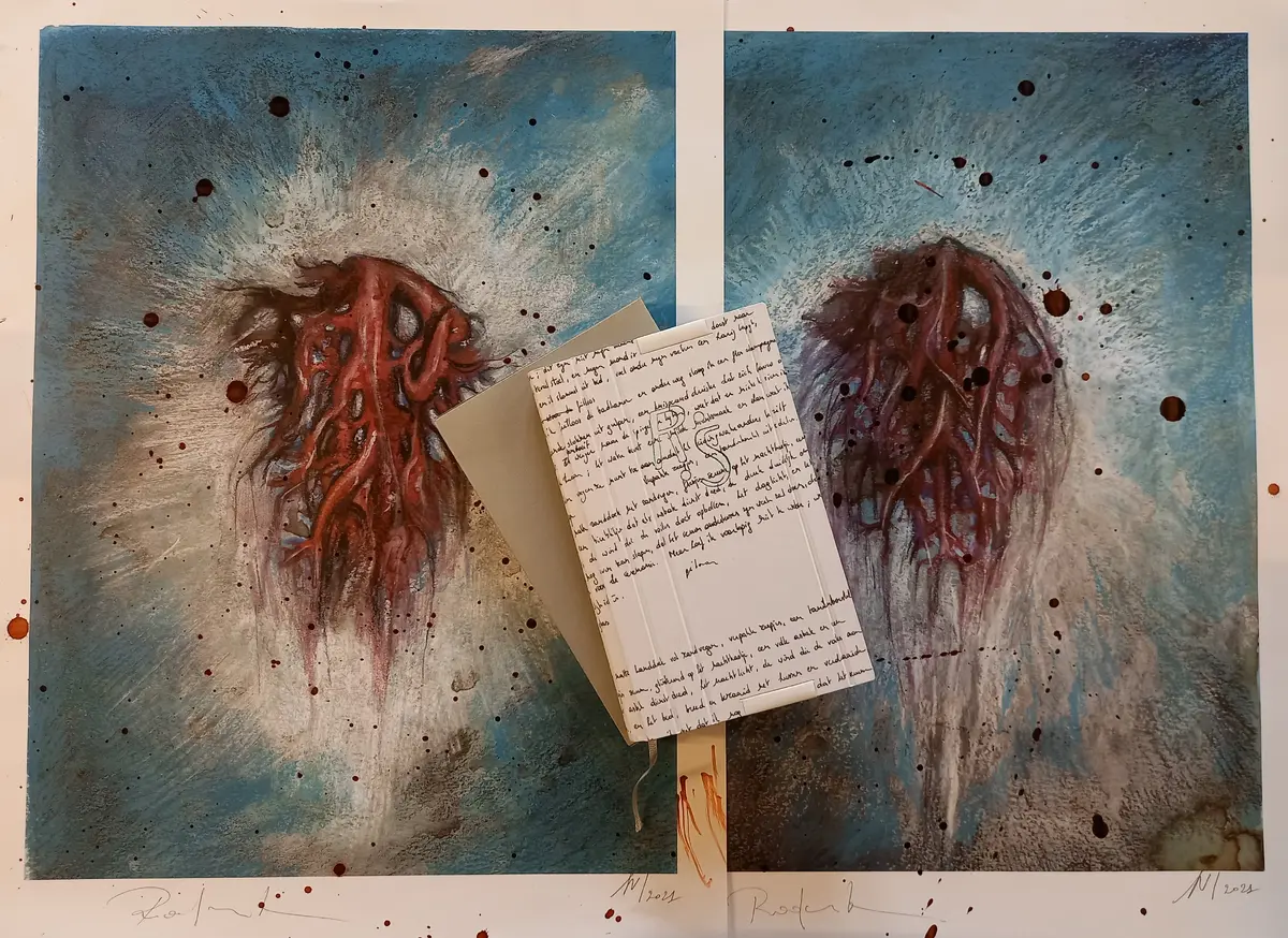 Monster [Bibliofiele uitgave - 14 ex.] - Roderik Six, Sven Verhaeghe [Prints] 1