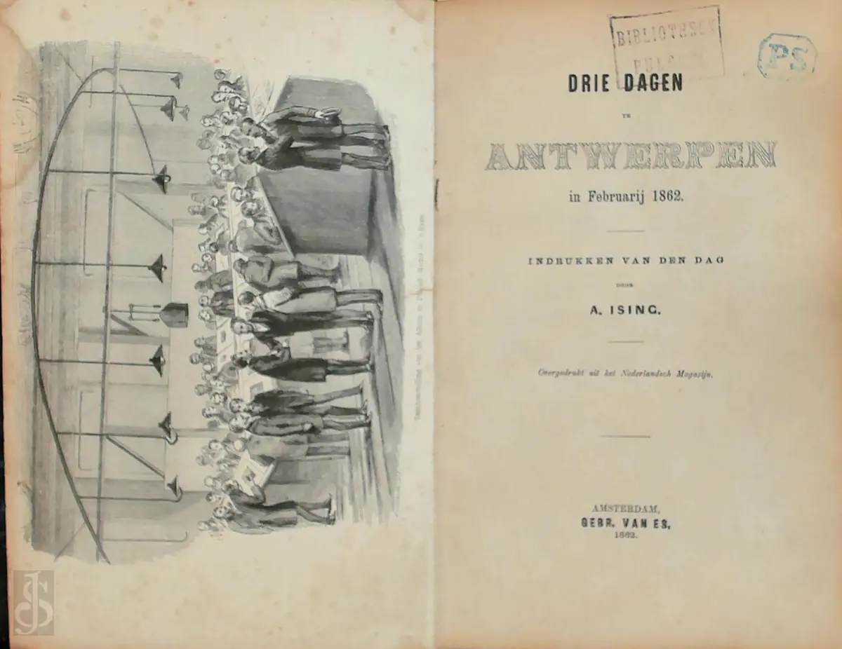 Drie dagen te Antwerpen in Februarij 1862. Indrukken van den dag - A. Ising 1