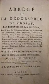 Abrégé de la Géographie de Crozat - Crozat 1