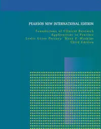 Foundations of Clinical Research: Pearson New International Edition - Leslie Gross Portney, Mary P. Watkins 1