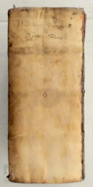 [CONVOLUTE of:] NOUVEAU DICTIONNAIRE François-Alleman et Alleman-François Qu'accompagne le Latin; ... - 