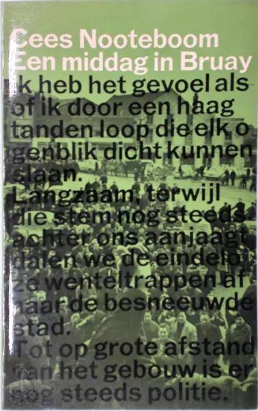 Een middag in Bruay - Cees Nooteboom, Karel Beunis [Omslag]