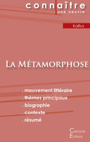 Fiche de lecture La Metamorphose de Kafka (Analyse litteraire de reference et resume complet) - Franz Kafka