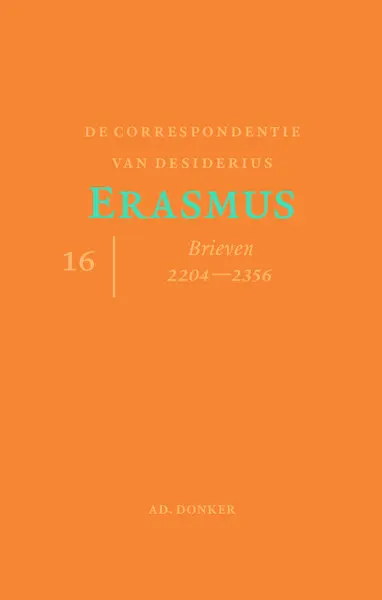 De correspondentie van Desiderius Erasmus