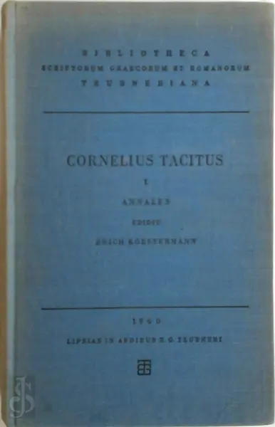P. Cornelii Taciti Libri Qui Supersunt - Cornelius Tacitus