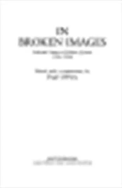 In broken images - Robert Graves, Paul O'prey