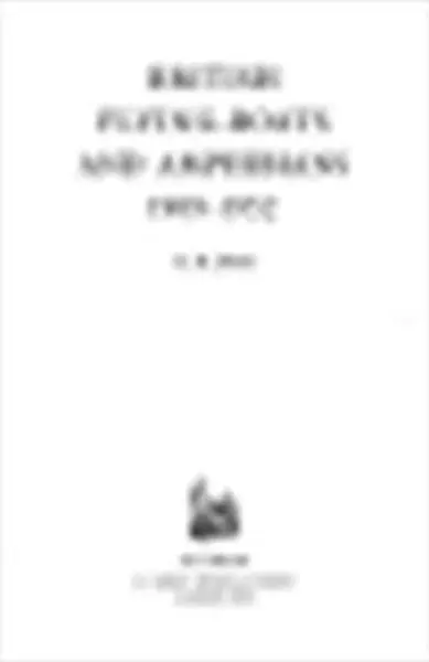 British flying-boats and amphibians, 1909-1952 - Godfrey Richard Duval