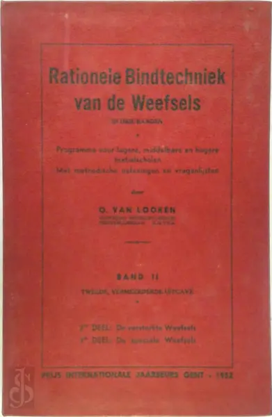Rationele bindtechniek van de weefsels - O. Van Looken