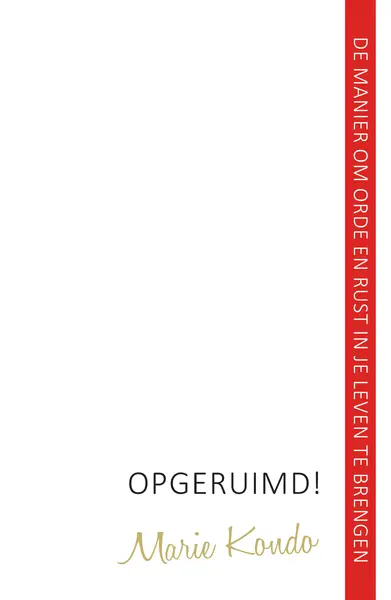 Opgeruimd! - Marie Kondo