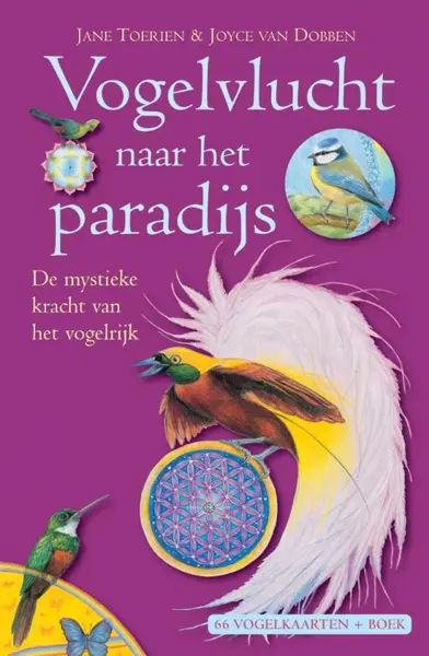 Vogelvlucht naar het paradijs 66 kaarten + Boek - Jane Toerien