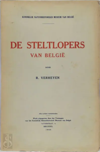 De steltlopers van België - R. Verheyen