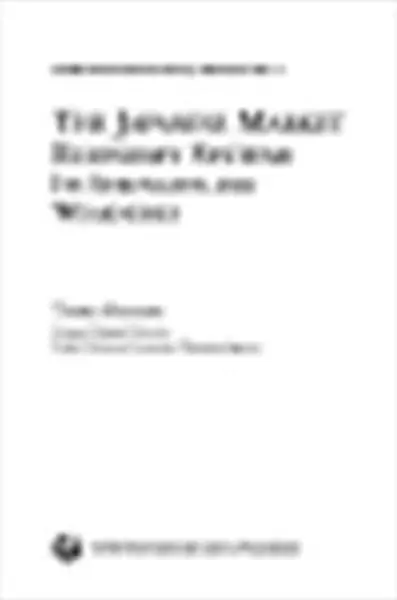 The Japanese market economy system - Kotaro Tsuru, Kotaro Tsuru