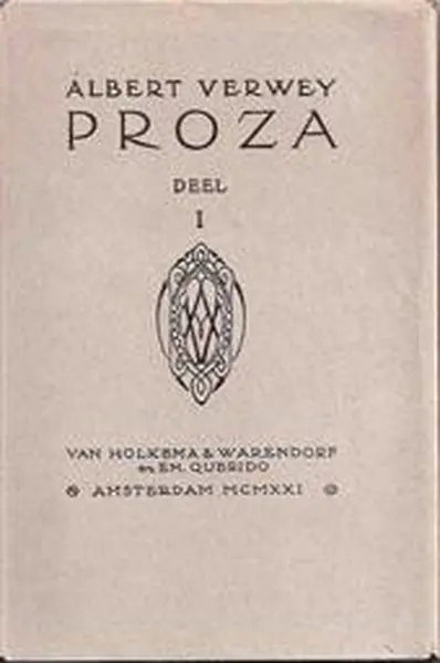 Proza - Albert Verwey