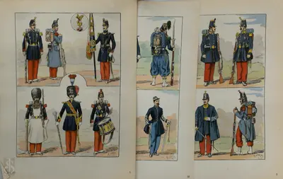 Le costume militaire à travers les ages - Hector Large