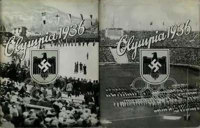 Olympia 1936 - Die Olympischen Spiele 1936 in Berlin und Garmisch-Partenkirchen [Band I & II] - Walter Richter