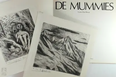 De Mummies [25 ex. met gesigneerde etsen] - Louis Paul Boon, Francine Urbin Choffray