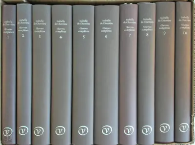 Oeuvres completes set [1-10] - Isabelle de Charrière, Belle van Zuylen