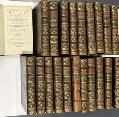 Vaderlandsche historie, vervattende de geschiedenissen der nu Vereenigde Nederlanden. Inzonderheid die van Holland, van de vroegste tyden af: uit de geloofwaardigste schryvers en egte gedenkstukken samengesteld. - Jan Wagenaar