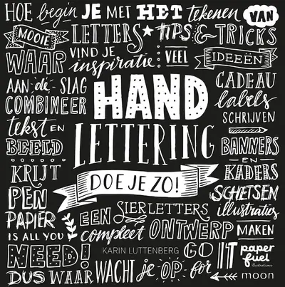 Handlettering doe je zo! - Karin Luttenberg