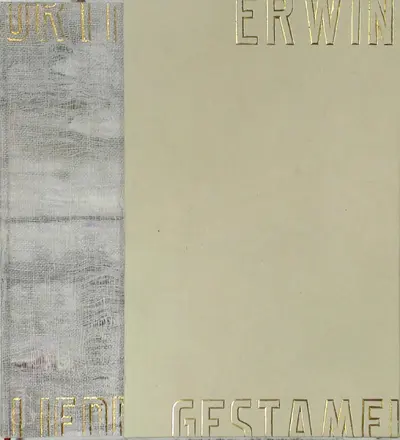 Gestameld liedboek [bibliofiele editie] - Erwin Mortier