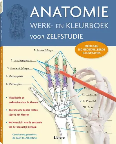 Anatomie - Werk- en kleurboek voor zelfstudie - Kurt H. Ph. D. Albertine