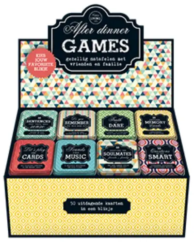 Happy Living display serie 2 spel in blik 4T x 3E